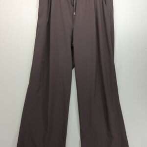 CALIA Women's Truelight Wide Leg Athleisure Pants Dark Muted Purple XL